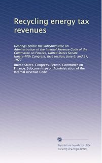 Recycling energy tax revenues