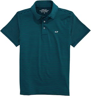 vineyard vines Boys' Bradley Stripe Sankaty Polo (Toddler/Little Boys'/Big Boys')