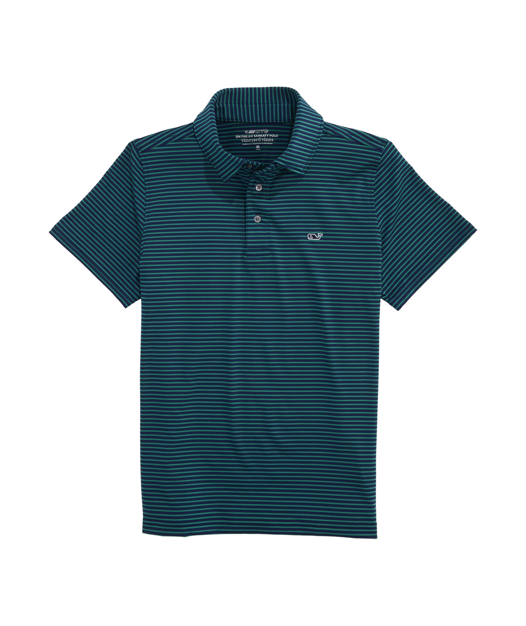 vineyard vines Boys' Bradley Stripe Sankaty Polo (Toddler/Little Boys'/Big Boys')