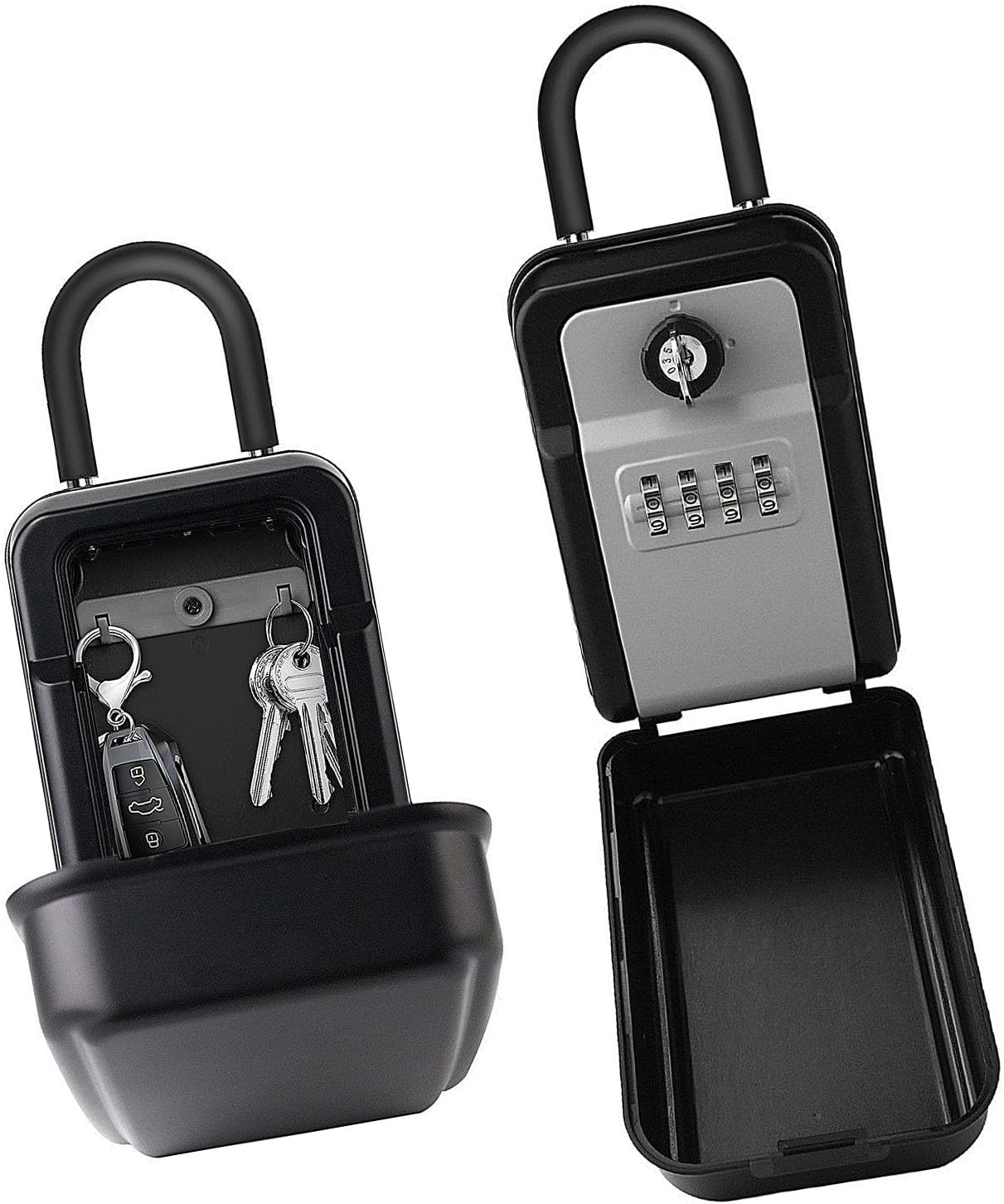 Aluminum Box Featuring 4 Digit Combination and Backup for Weatherproof Secure Wall Mount Storage Weather Storage