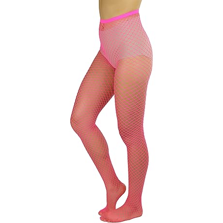 Women's Mini Diamond Net Novelty Pantyhose Fishnet Durable Tights - Regular & Plus Size
