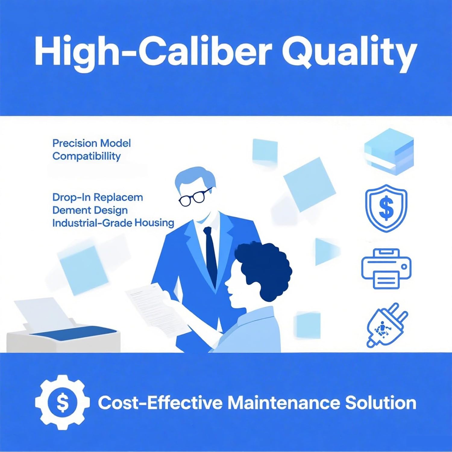 C454 554 A161R73311 A161R73300 A161R71333D Compatible Transfer Belt Unit Replacement for Konica Minolta C454 C454e C554 C554e Printers, High Yield 2 Pack