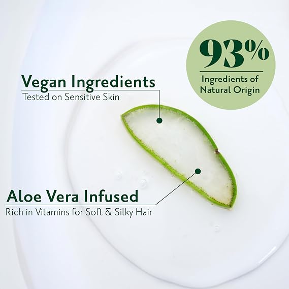 Herbatint Color Safe Shampoo for Color Treated Hair, Aloe Vera, 8.8 oz | Prolongs Vibrant Hair Color - Aloe Vera to Rebalance, Strengthen & Add Shine - No Parabens, Silicones or Gluten