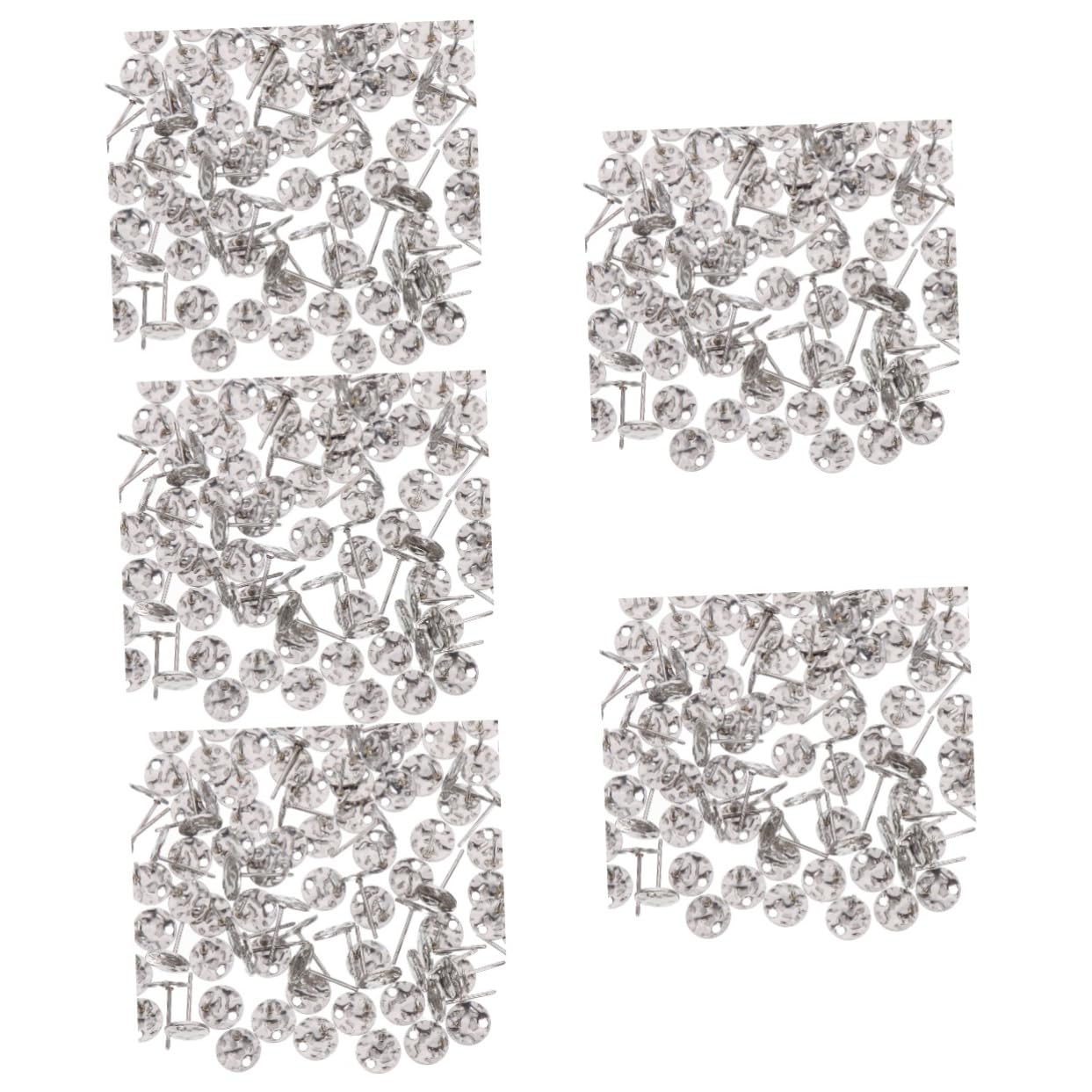 LIFKOME Lot De 5 Tiges De Boucles Doreilles En Acier Inoxydable Pour Fabrication De Bijoux 100 Pièces X 5