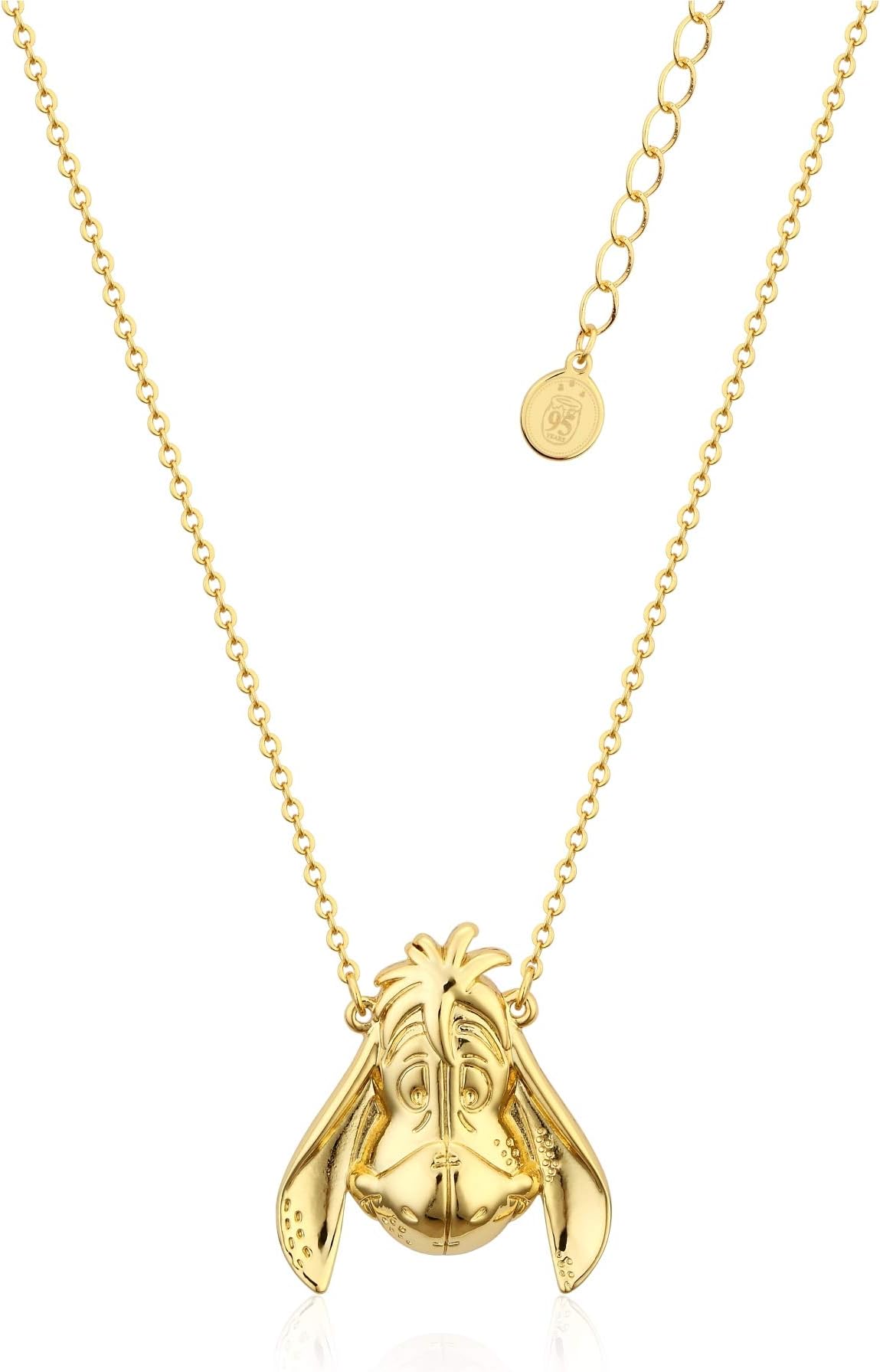 DisneyCouture Kingdom Winnie The Pooh Gold-Plated Eeyore Character Necklace