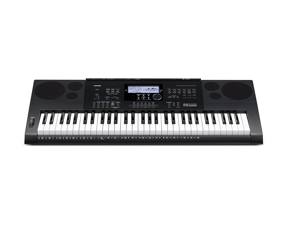 Casio Inc. CTK6200 61-Key Personal Keyboard with Power