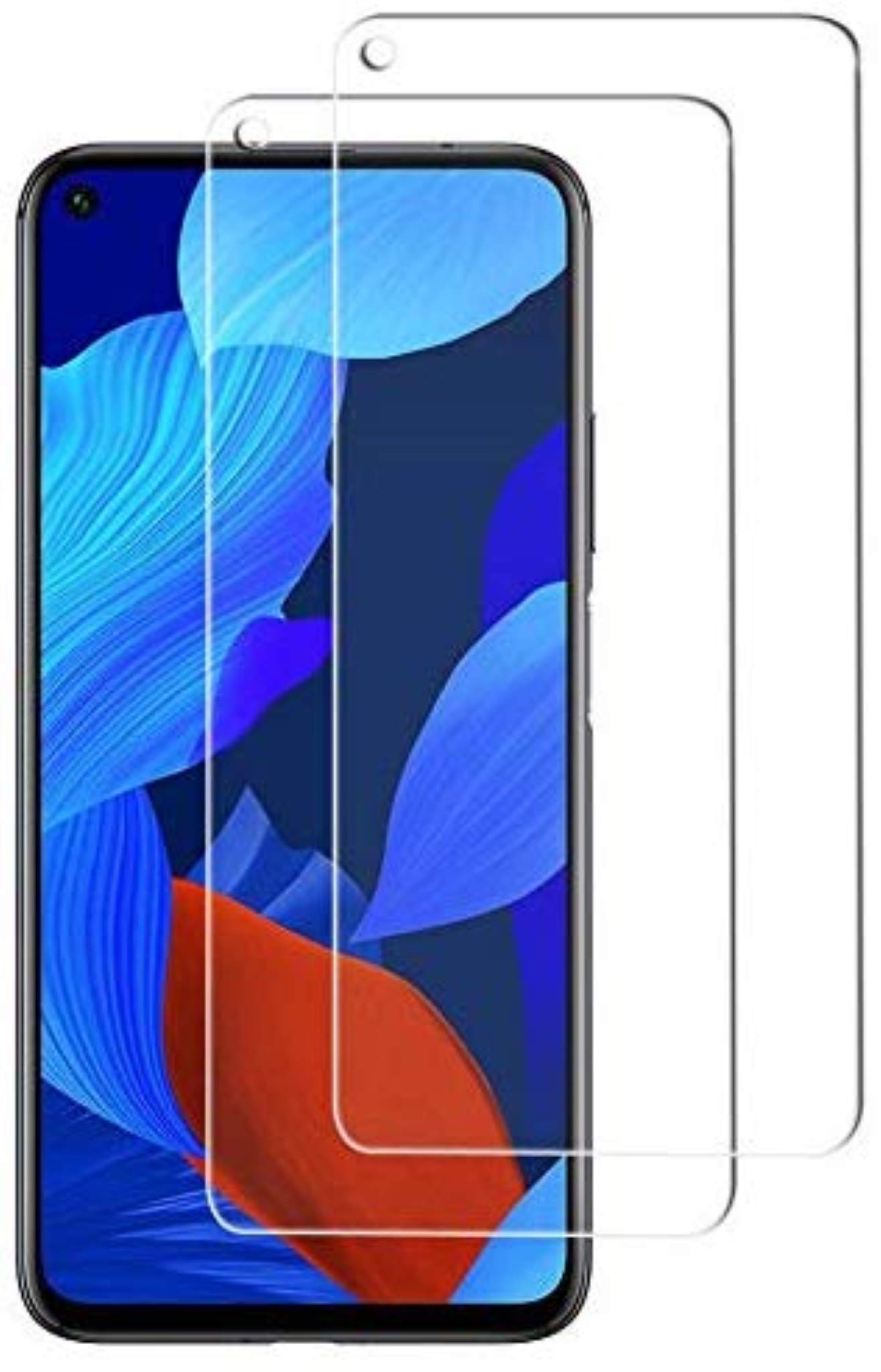 Didisky 2 Pezzi Pellicola Protettiva in Vetro Temperato per Huawei Nova 5T, con
