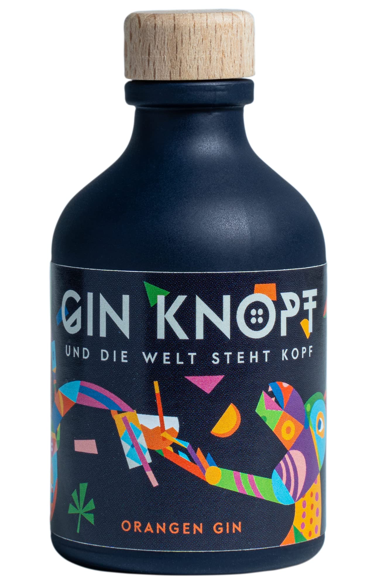 Gin Knopf | aus frischen Orangen und Käutern destilliert | einzigartiges Aroma | handcrafted Gin | 44% | 50ml