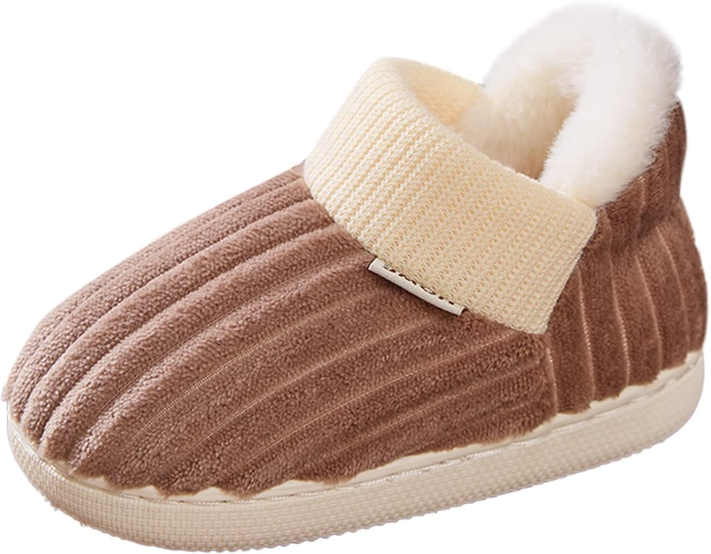 Kids Home Slippers Girls Boys Slippers Cotton Comfy House Slippers Bedroom Toddler Slippers Girl (Blue, 9-9.5 Years Big Kids)