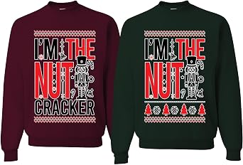 wild custom apparel Why is The Carpet All Wet Todd Margo Matching Couples Ugly Funny Christmas Vacation Sweater Sweatshirt
