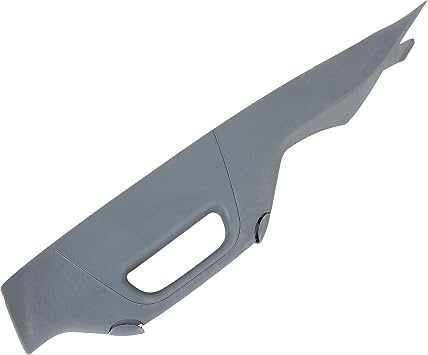 HECASA A Pillar Grab Handle Interior Trim Left Driver Side Compatible with 2011-2016 Ford F-250 F-350 F-450 F-550 Super Duty Replacement for BC3Z-2503599-AC - Gray