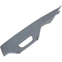 HECASA A Pillar Grab Handle Interior Trim Left Driver Side Compatible with 2011-2016 Ford F-250 F-350 F-450 F-550 Super Duty Replacement for BC3Z-2503599-AC - Gray