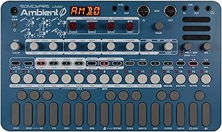 Sonicware Liven Ambient Ø [Soundscape Synthesizer] 4-Layer Ambient Generator for Drone, Pad, Atmos & Noise—Delay, Reverb, Wavetable Synth, Portable with Built-in Speaker & Battery Power