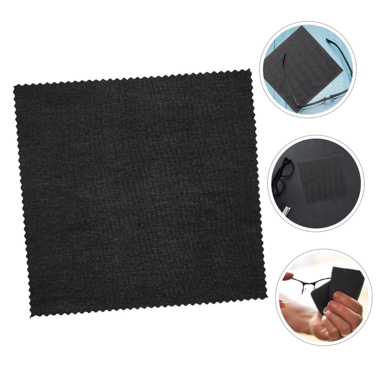 VALICLUD 4 Set Panno Per Occhiali Panno Per La Pulizia Dello Schermo Panni Per La Pulizia in Microfibra Panni Per Lenti Occhiali Panno Per La Pulizia in Microfibra 50 Pezzi*4