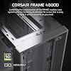 CORSAIR Frame 4000D Modular Middle Tower ATX PC Case – High Air Flow, InfiniRail™ Fan Mounting System, Dual 360mm Radiator Support, ASUS BTF, MSI Project Zero, Gigabyte Project Stealth – White
