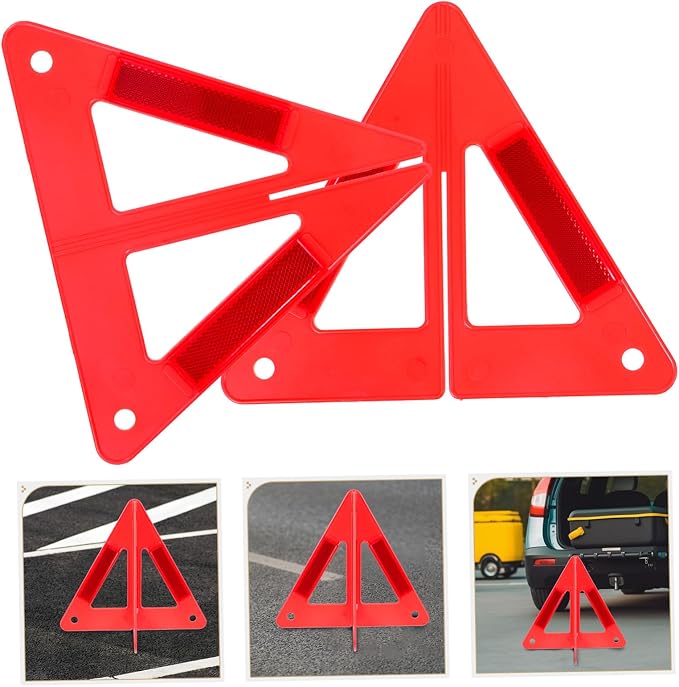 Triángulo de Seguridad Reflectivo para Emergencias Vehiculares miniatura 7