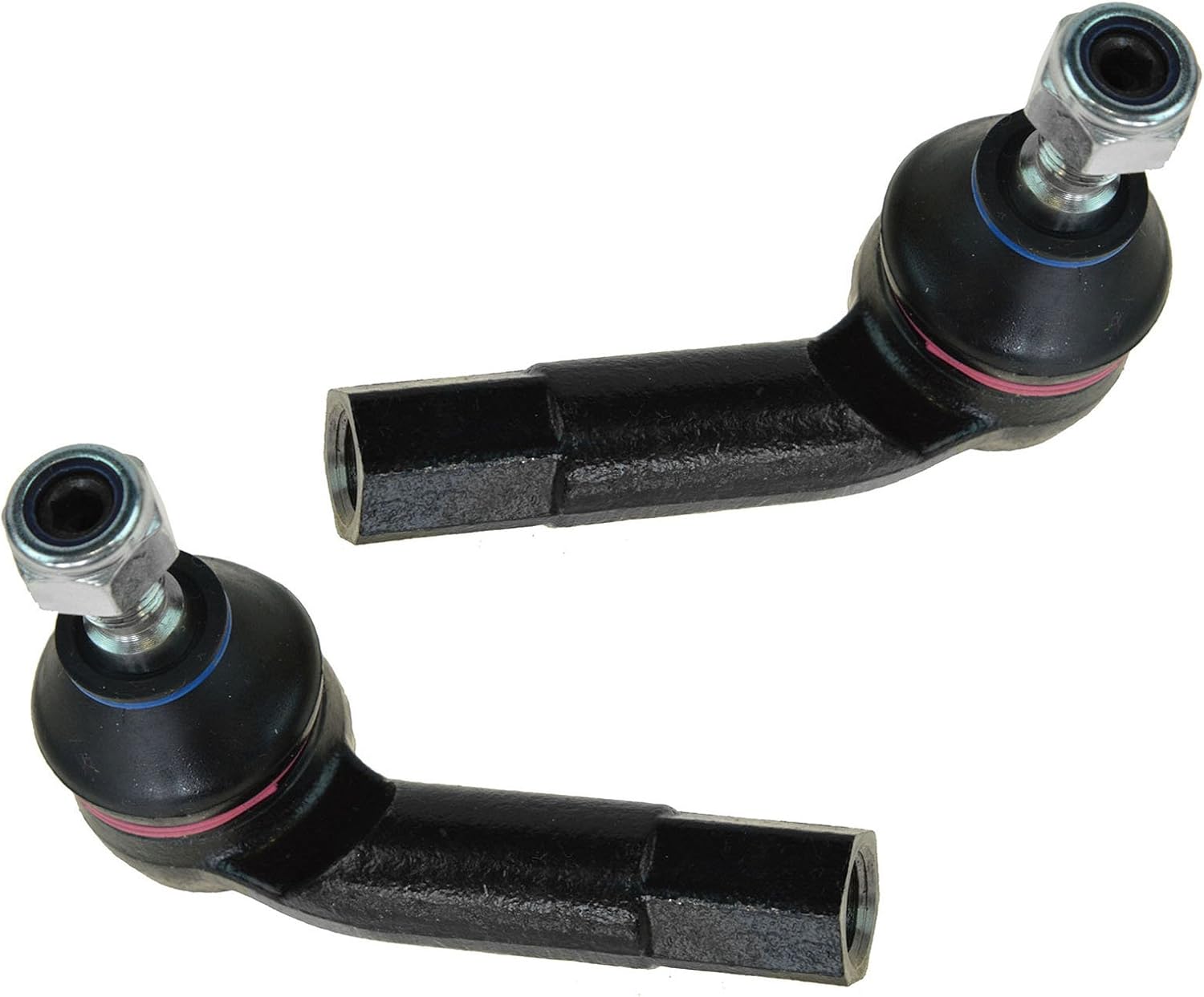 Front Driver & Passenger Side Steering Kit Steering Rack & Pinion Bellow Tie Rod Compatible with 1998-2010 Volkswagen Beetle 1999-2006 Golf 1999-2005 Jetta