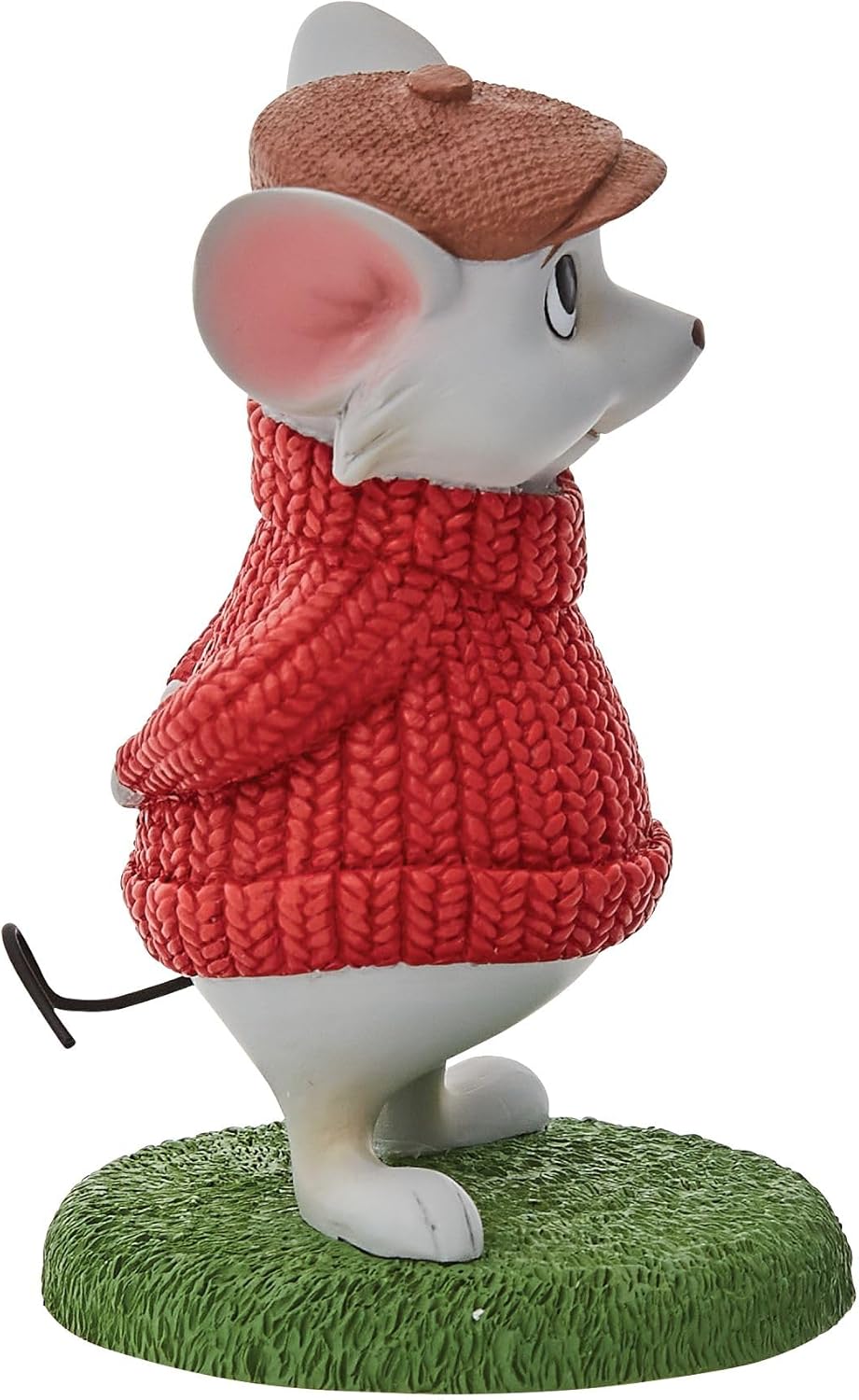 Enesco Disney Showcase The Rescuers Bernard Miniature Figurine, 3.5 Inch, Multicolor
