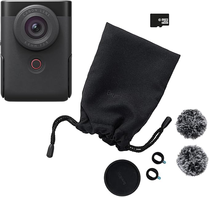 Canon PowerShot V10 Vlogging Starter Kit - Pocket-Sized 4K UHD Vlogging ...