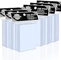 Vista 7 de Fundas para cartas coleccionables, cargadores superiores para protección de cartas de béisbol, fundas mate para cartas adecuadas para Yugioh, Rojo