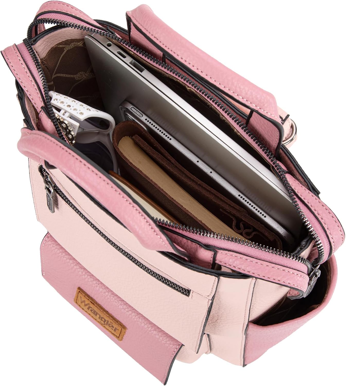 Montana West Wrangler Women Backpack Purse Convertible Backpack Vegan Leather Ladies Anti Theft Backpack with Adjustable Strap - Image 6