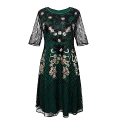 1920s Women Vintage Peacock Sequined Tassel Flapper Party Dress Floral Print Fashion Elegant Dresses Outfits