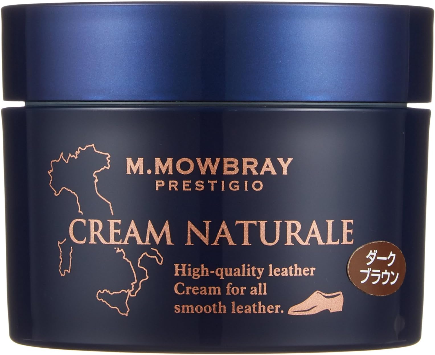 M. Mowbray Prestigio (エム・モゥブレィ プレステージ) Shoe Care, Shoe Polishing, Nourishment, Leather Preservation, Supplemental Color, Polishing Cream, Natural Ingredients, Cream Naturale