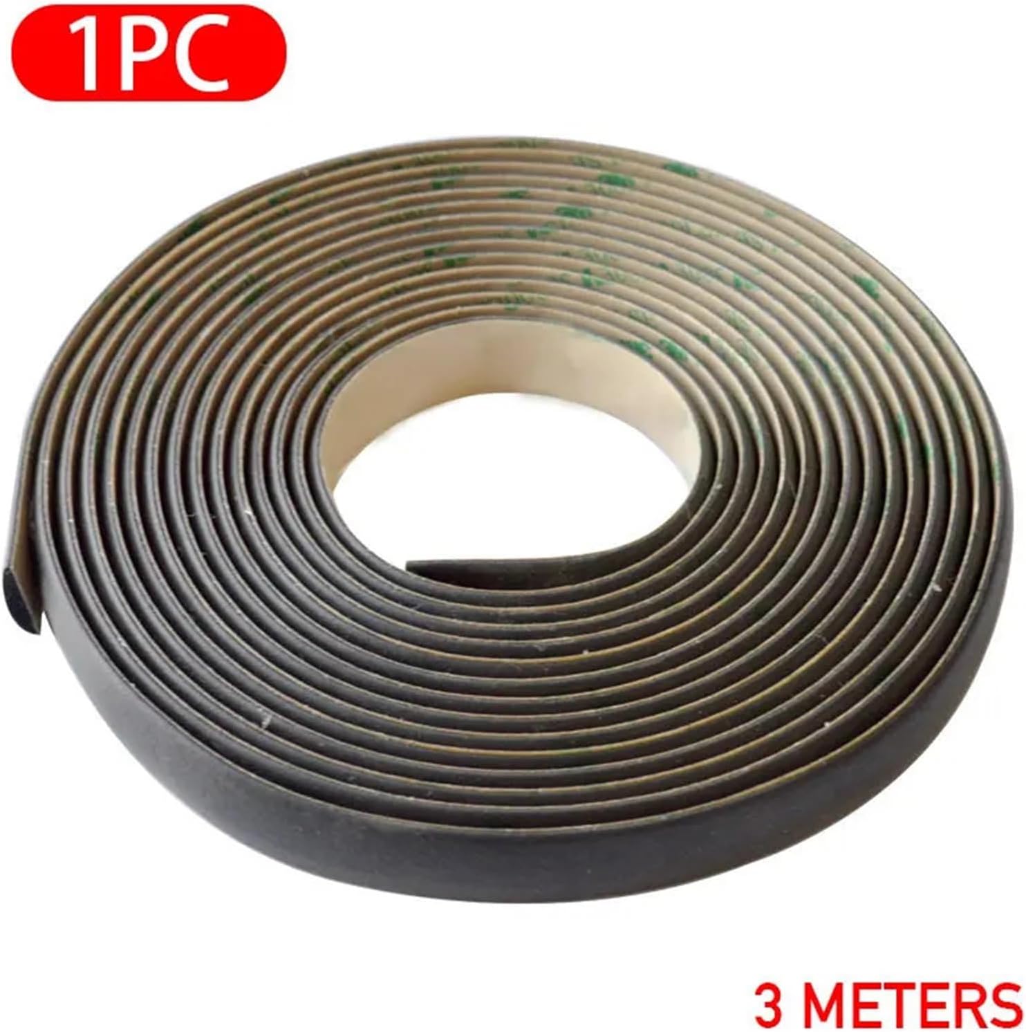 Car Sunroof Waterproof Rubber Sealing Strips Trim For Auto Car Front Rear Windshield Sunroof Triangular Window Edge Weatherstrip