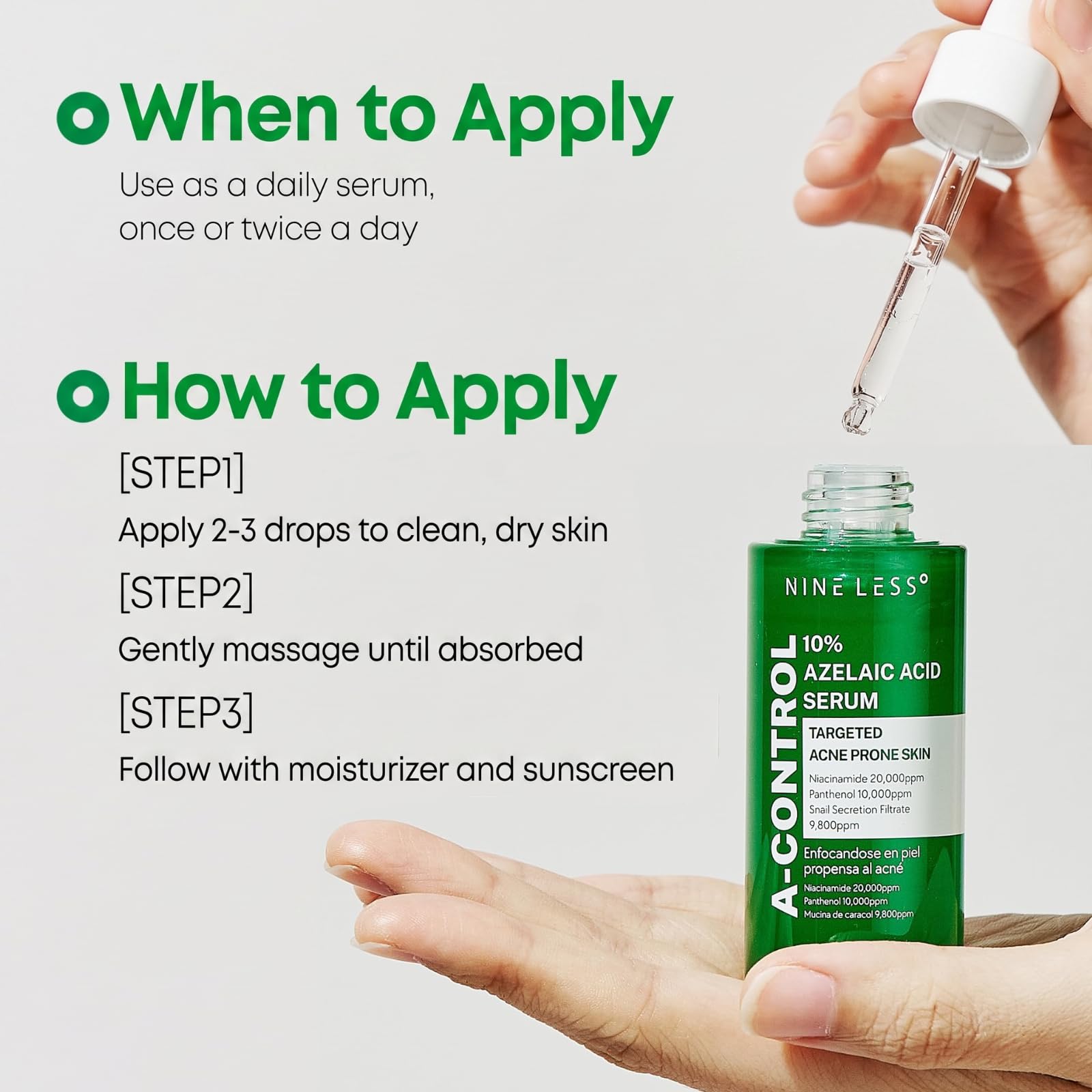 NINELESS A-Control 10% Azelaic Acid Serum