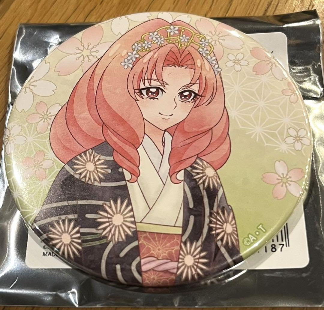 プリキュア 紅城トワ 缶バッジ プリンセスプリキュア スカーレット 紅城トワ トゥインクル缶