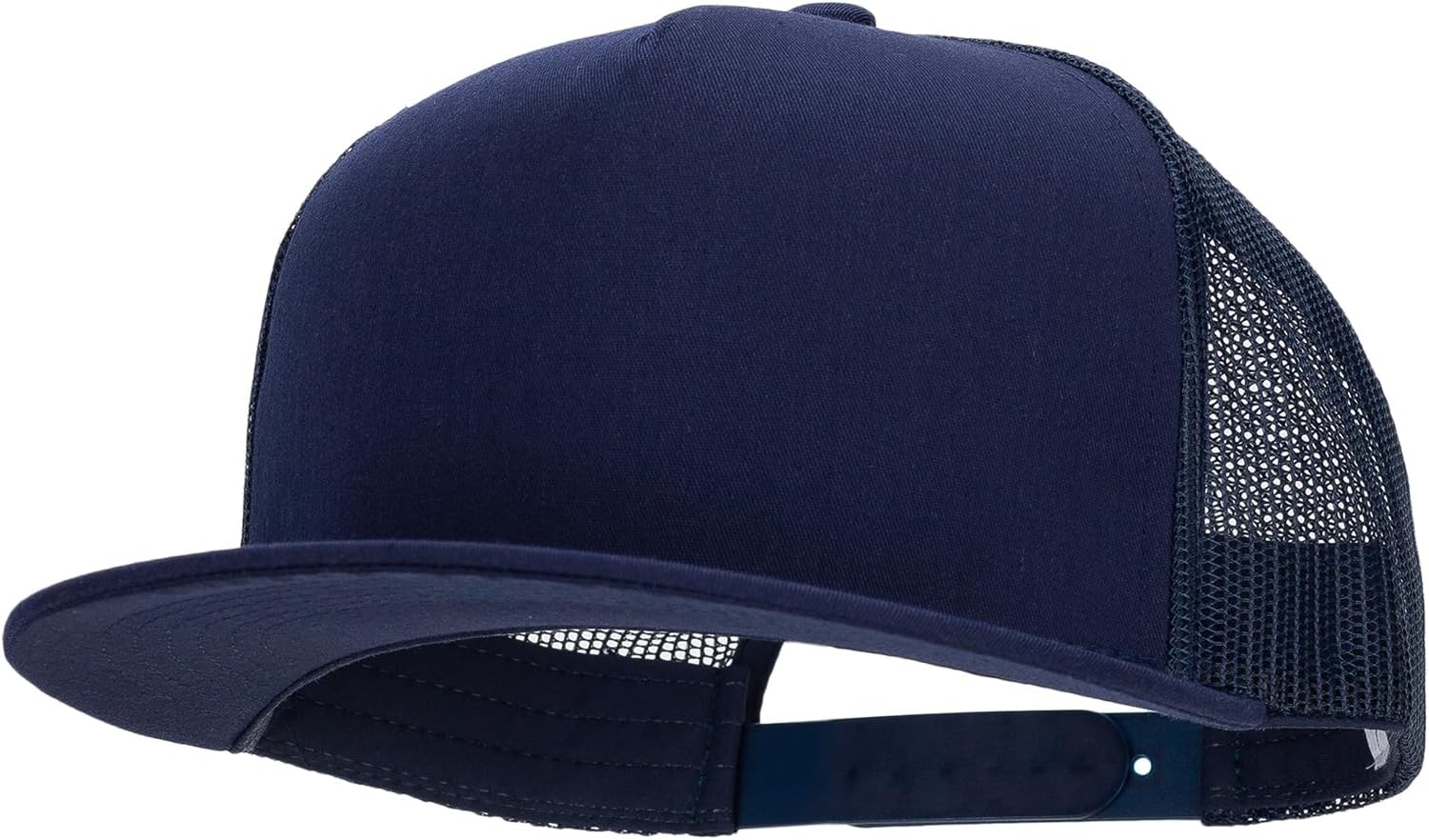 Nissi Caps Big Size 5 Panels Mesh Flat Bill Snapback