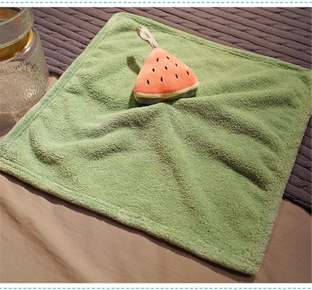 Hand Towel Hanging Type Absorbent Room Kitchen Cute Wipe Handkerchief