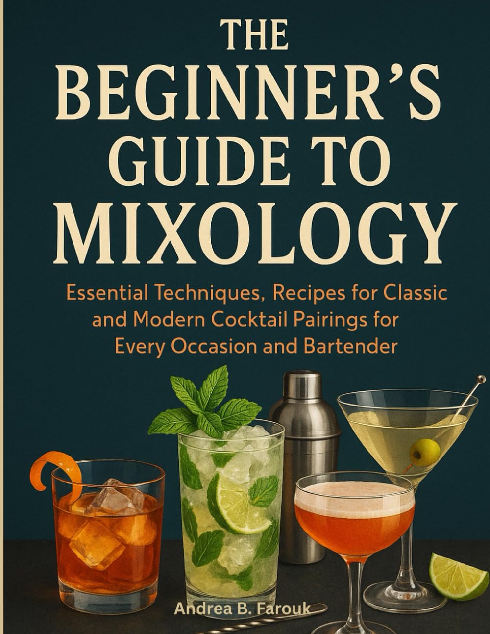 THE BEGINNERS GUIDE TO MIXOLOGY: Essential Techniques, Recipes for Classic and Modern Cocktail Pairings for Every Occasion and Bartender