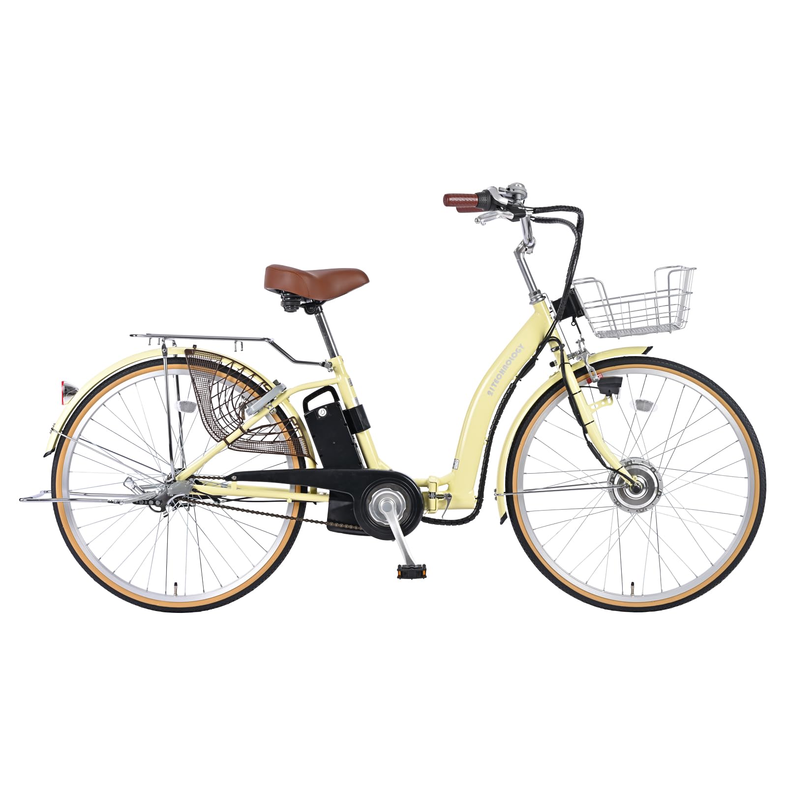 Amazon.co.jp: 21Technology 自転車 電動アシスト自転車 DA263