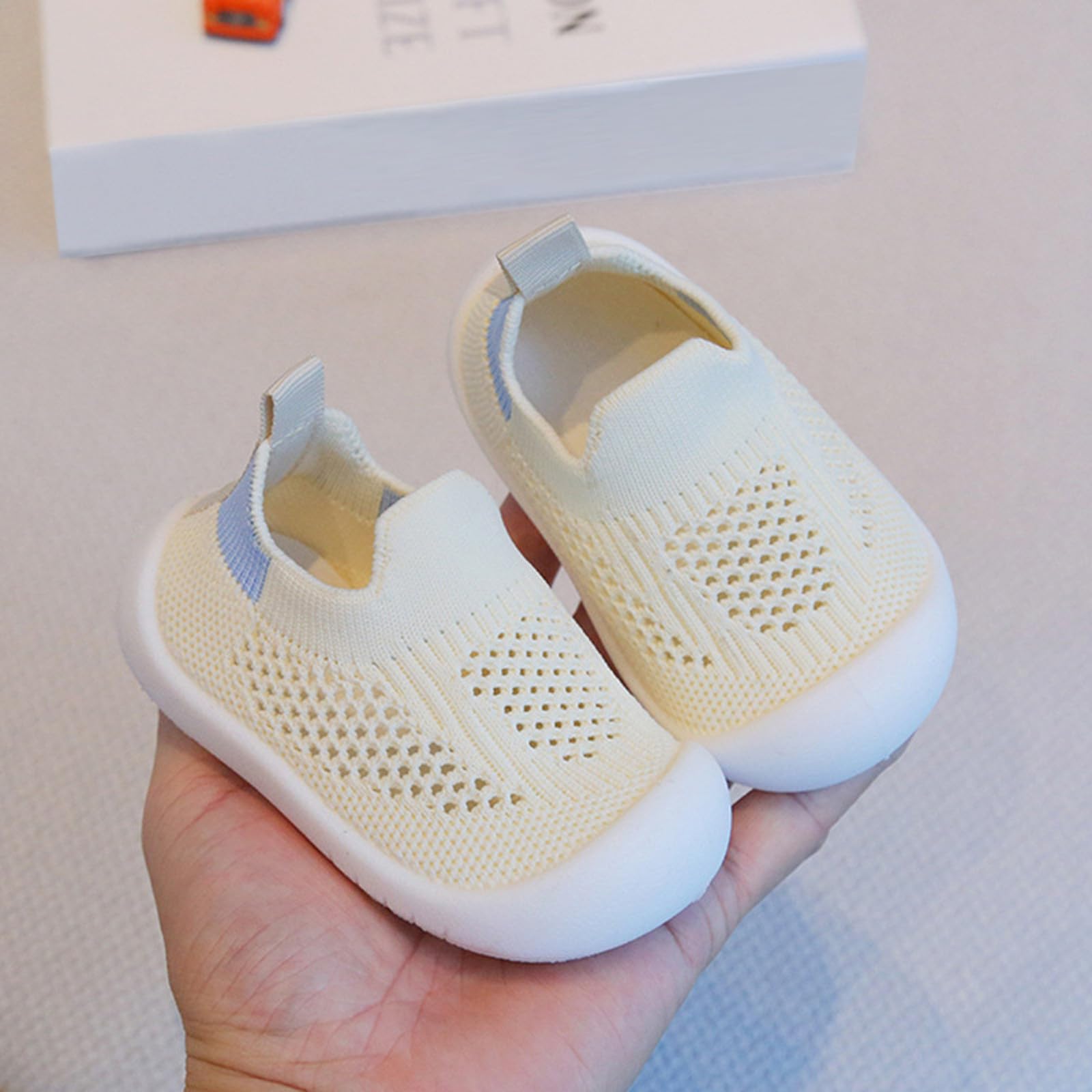 0-3 Ans Chaussures Bebe Garcon Fille Chaussures Bebe Premier Pas Doux et Respirant Confortable