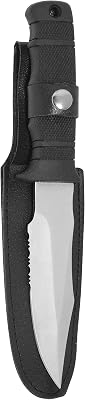 Zenport Seal PUP Knife 14096 5-Inch, Stainless Steel Blade, Nylon Sheath, Natural