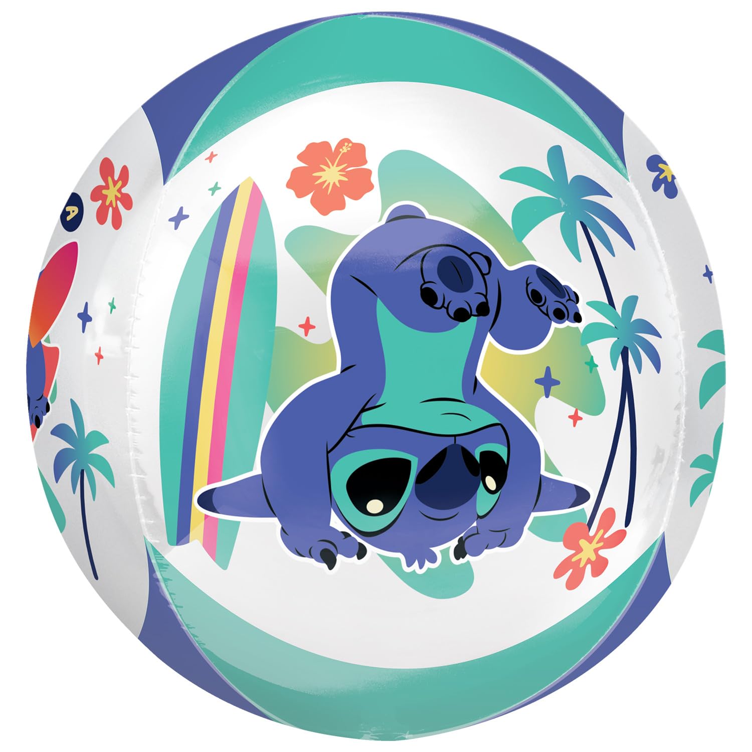 Amscan Anagram 4700501 - Disney Lilo and Stitch Orbz Foil Balloon - 16", Multi, Large - Image 3