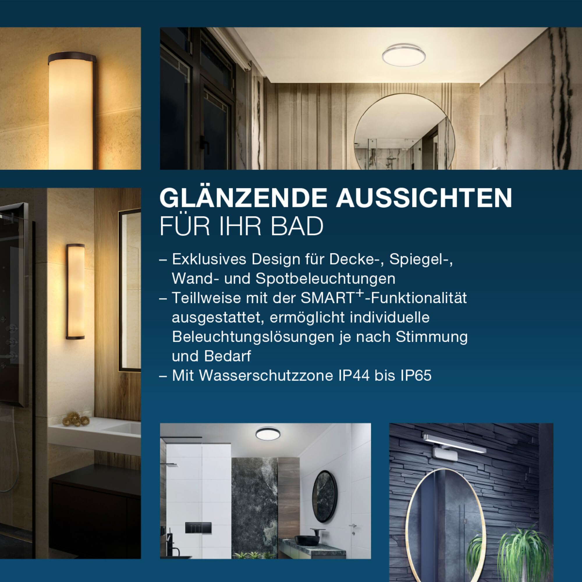 Osram SMART+ Matter Orbis LED Wandleuchte 400mm IP44