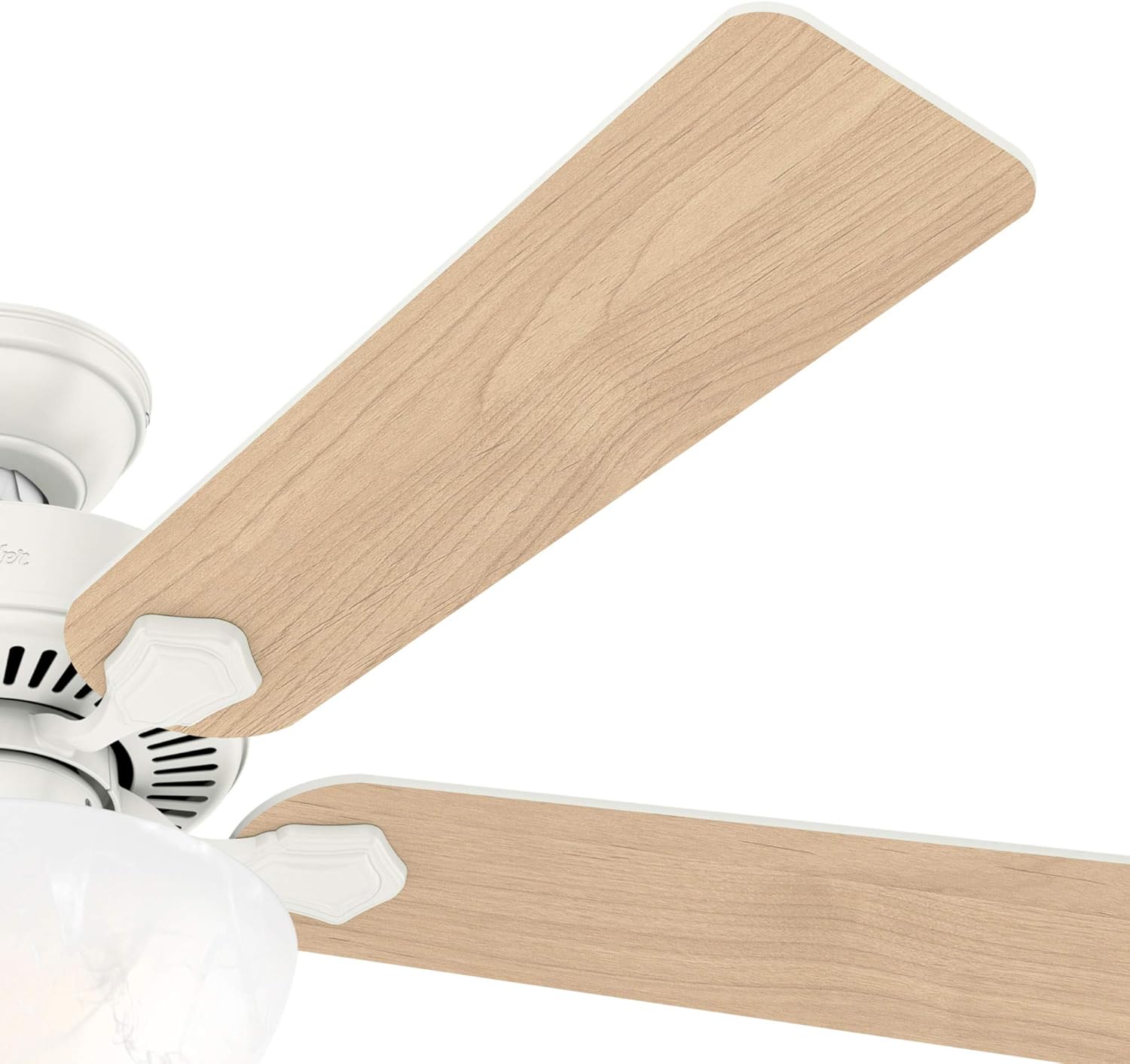 Crаzу Dеаlѕ Hunter Swanson Indoor Ceiling Fan with LED Lights and Pull Chain Control, 52, Fresh White