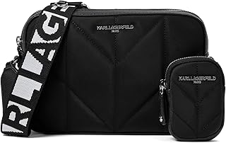 KARL LAGERFELD Paris Women's Maybelle Graphic Camera Crossbody