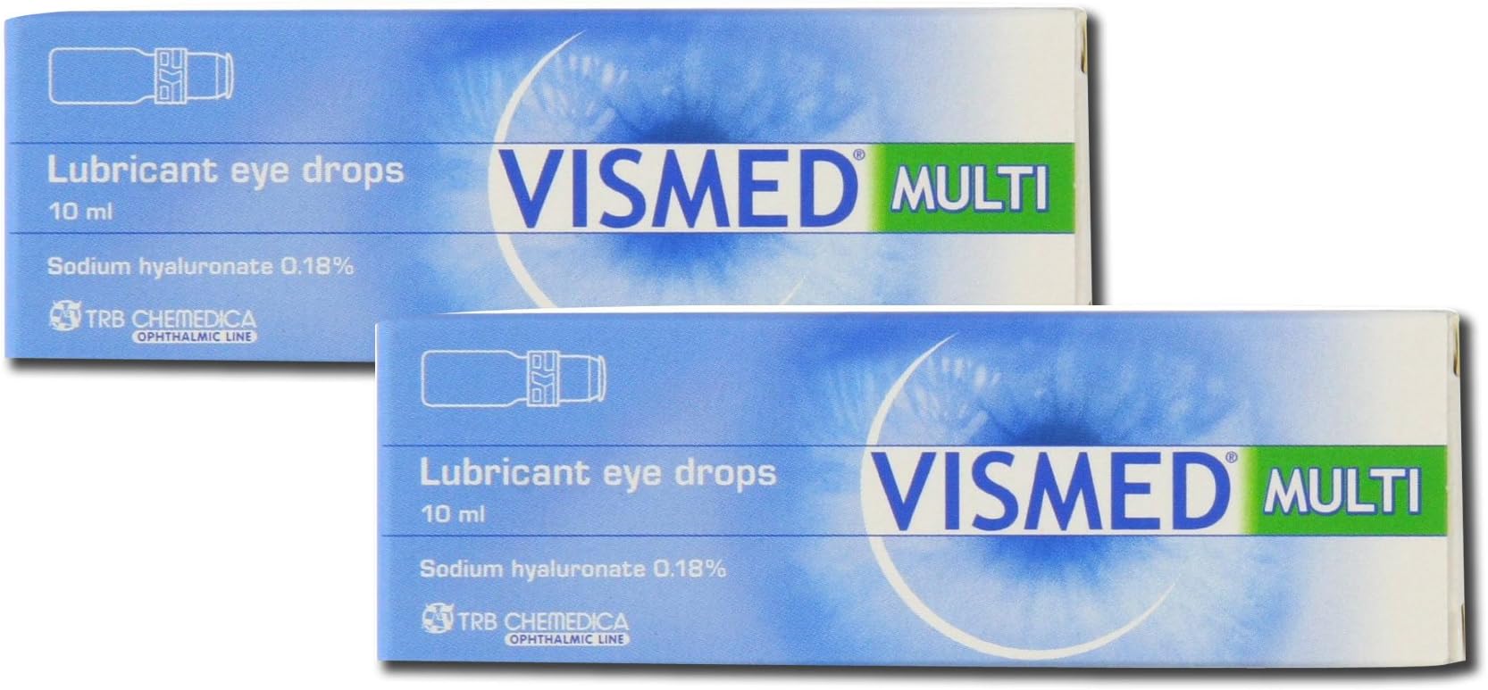 Lubricant Eye Drops Multi Dose 10ml - Pack of 2
