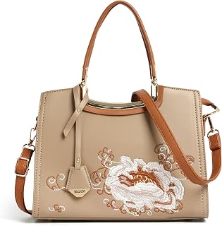 EXOTIC® flora embroidered collection PU Leather hand bag for women Price In India