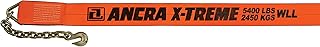Ancra 43795-95-30 Extreme Web with Chain End-Winch Strap, 4-Inch by 30-Feet