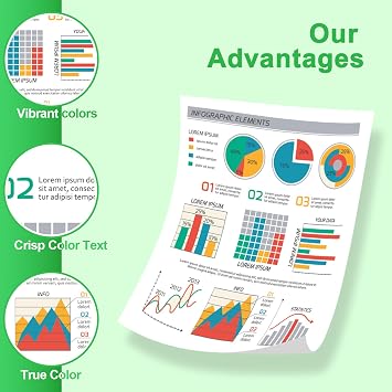 T46Y Ink Cartridge Set T46Y1 T46Y2 T46Y3 T46Y4 T46Y5 T46Y6 T46Y7 T46Y8 T46Y9 T46YD Replacement for SureColor P900 Printer (10 Pack)