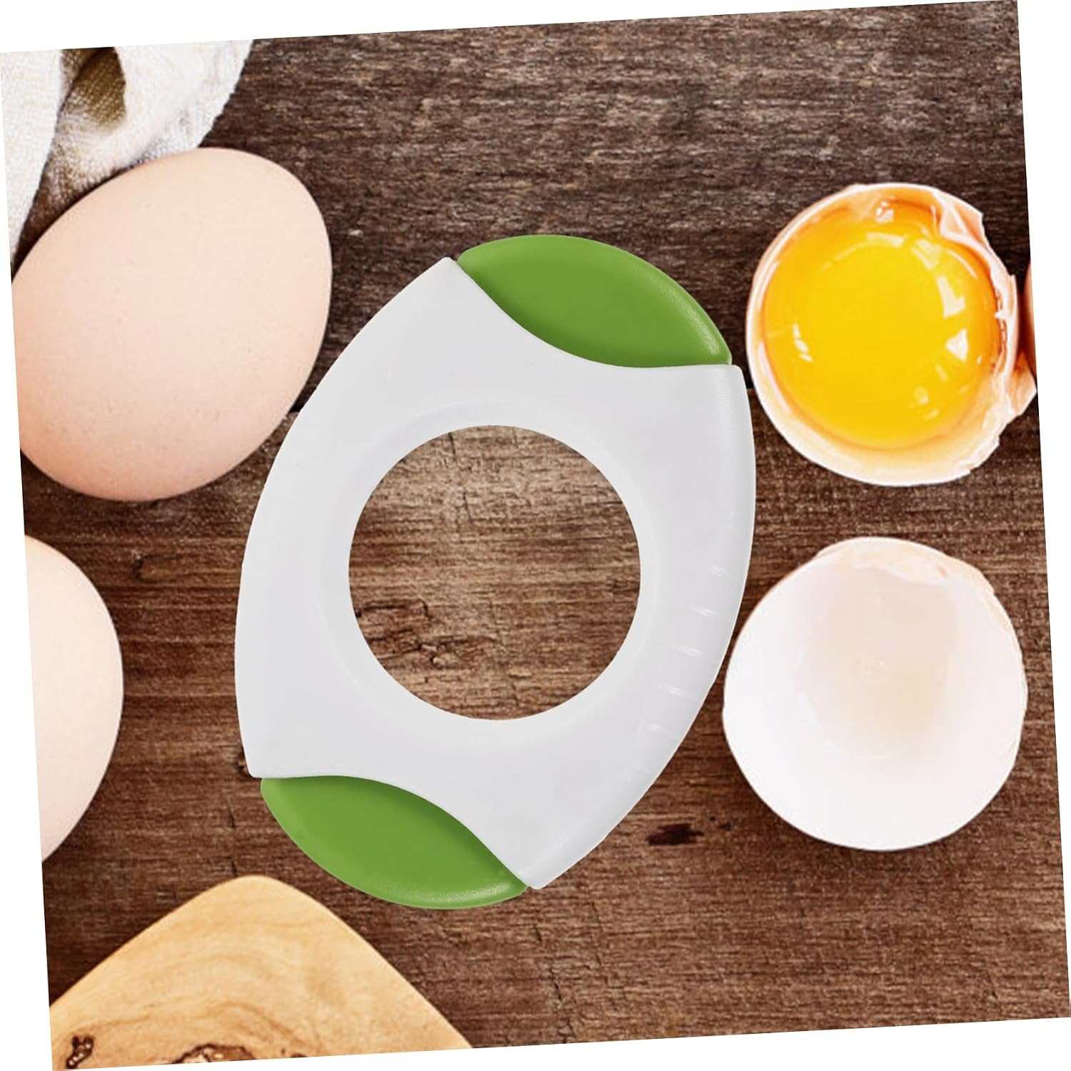 Zerodeko 2pcs Eggshell Cutter and Opener Tool Sturdy Steel Handheld Egg Topper and Separator for Hard Boiled Eggs with Smooth Surface Portable and Rust Resistant Design