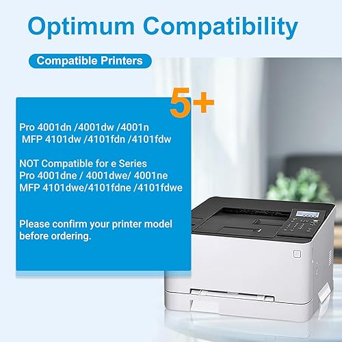 Miniatura 2 de Tounker Cartuchos de tóner 148X compatibles con HP 148A 148X Cartucho de tóner negro de alto rendimiento W1480X repuesto para impresoras HP Laserjet