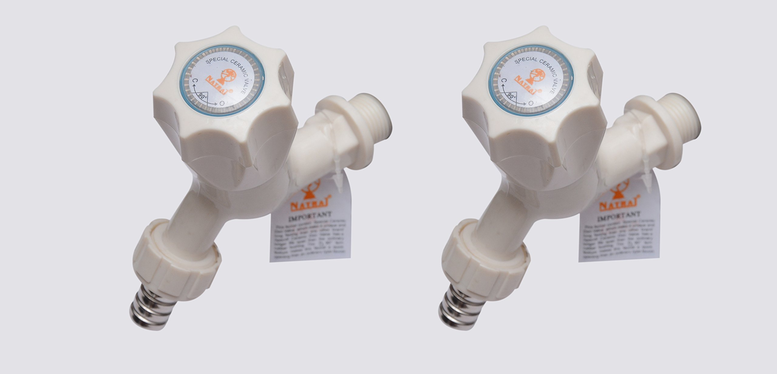 NATRAJ ABS Bib Cock with Brass Nozzle (Pack of 2)-picture-12