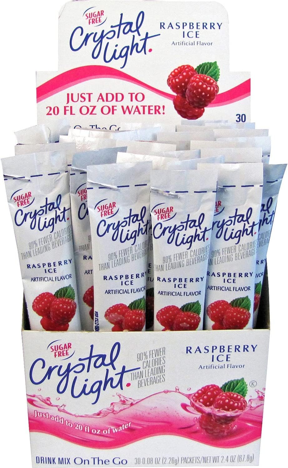 Crystal Light On-The-Go Raspberry Mix Sticks