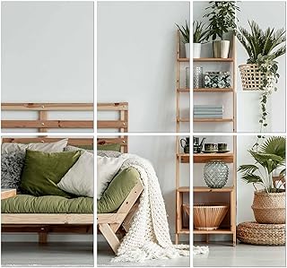 Comprar CINGHIA Espejos Adhesivos de Pared, 6 Piezas 30x20cm, Decorativos para Armarios, Sala de Estar, Baño, Dormitorio