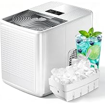 Antarctic Star Bullet Ice Maker Countertop, 9 Ice Fast in 6mins, 27lbs/Day